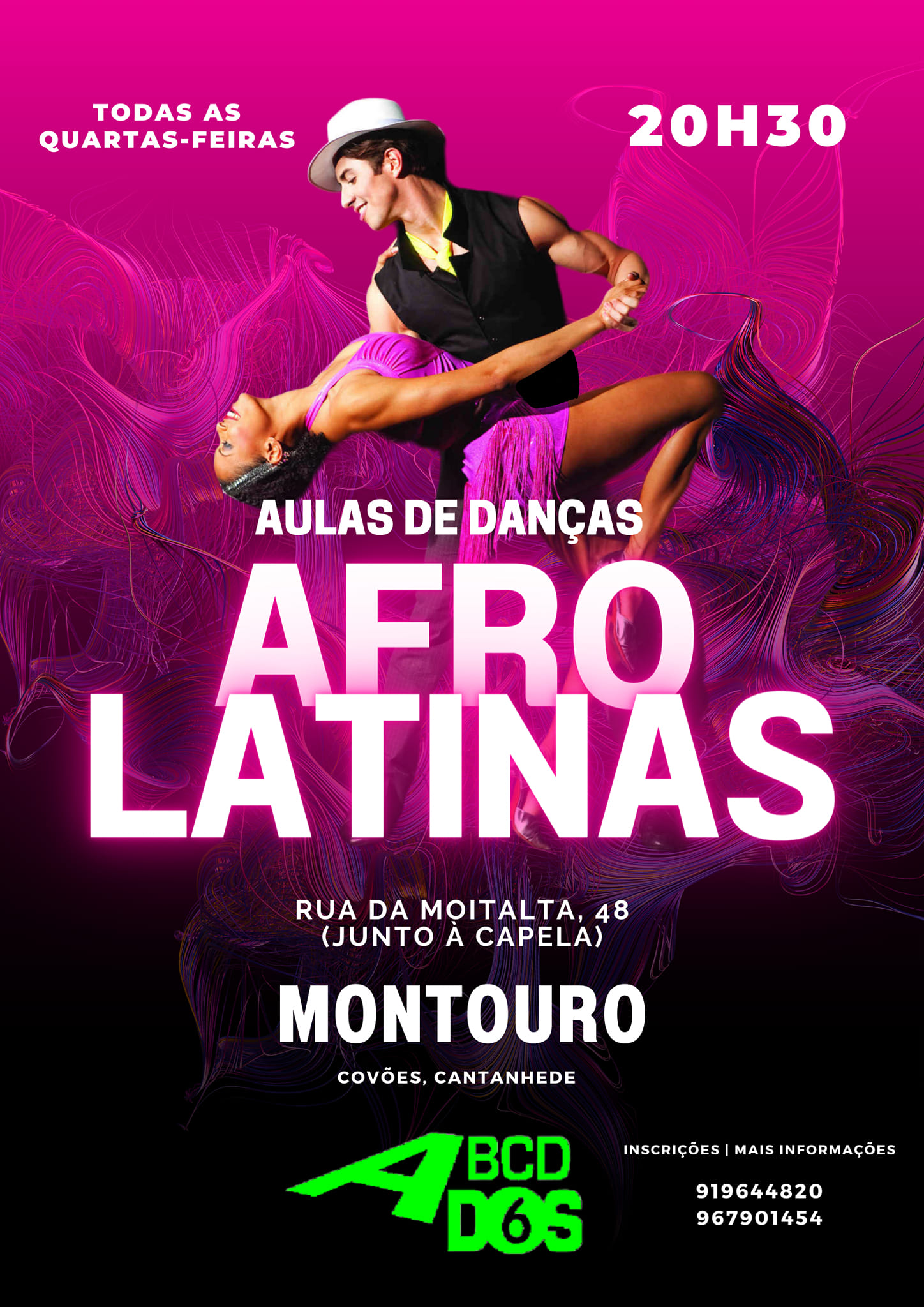 Aulas Danças Afrolatinas em Montouro, Covões💃🕺 Nova Turma Iniciação