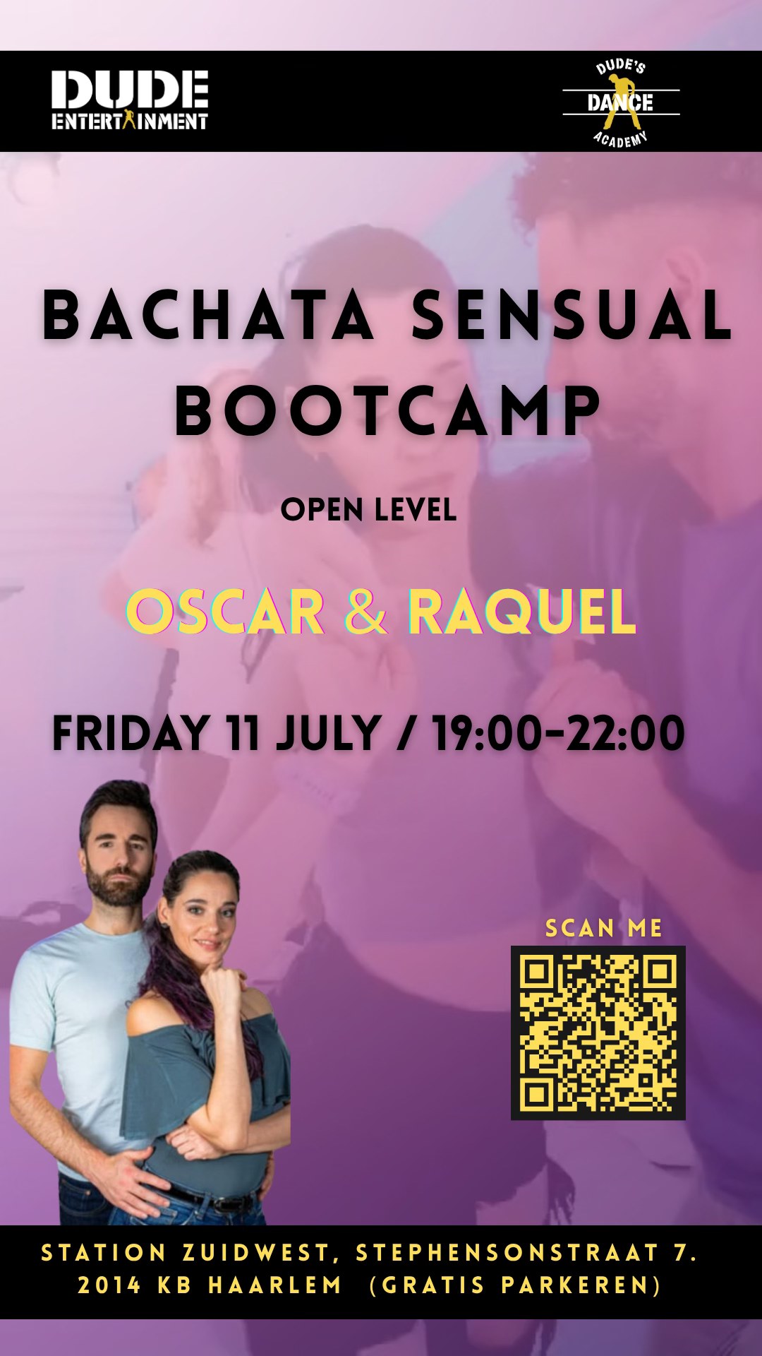 Bachata Sensual Bootcamp (Open Level, Oscar & Raquel)