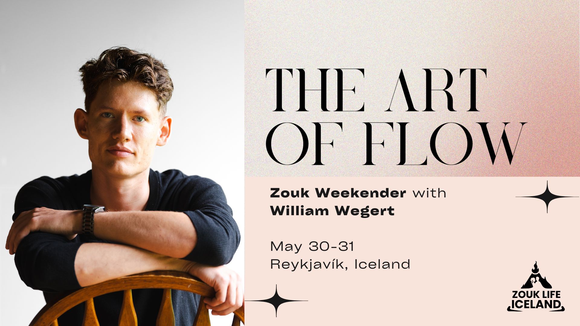The Art of Flow: Zouk Weekender with William Wegert in Iceland
