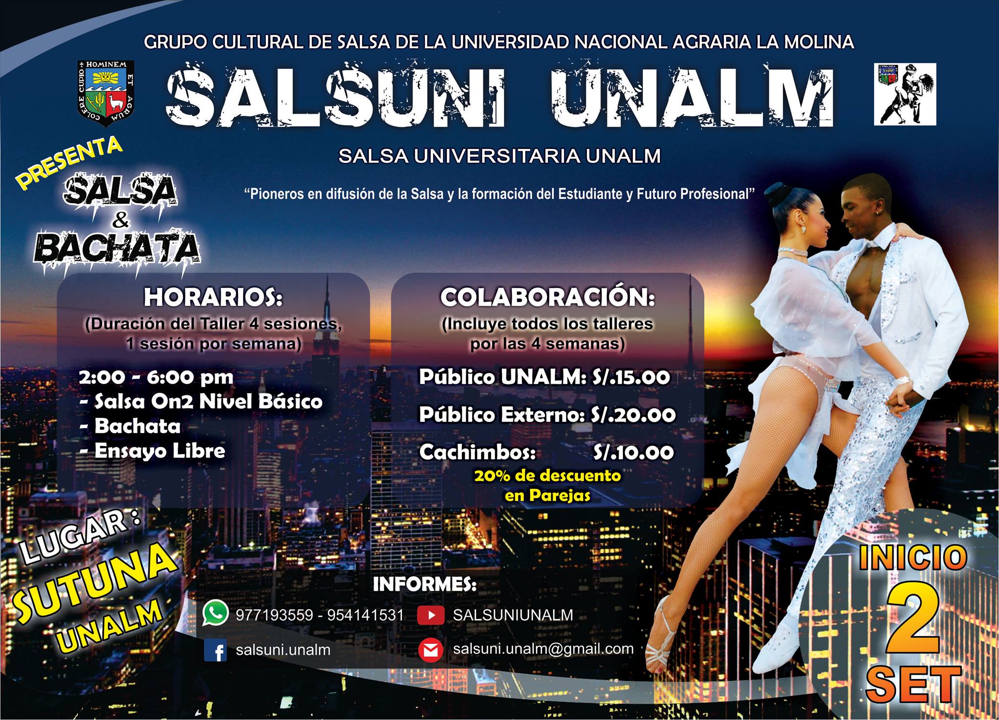 Taller Salsuni: Salsa y Bachata