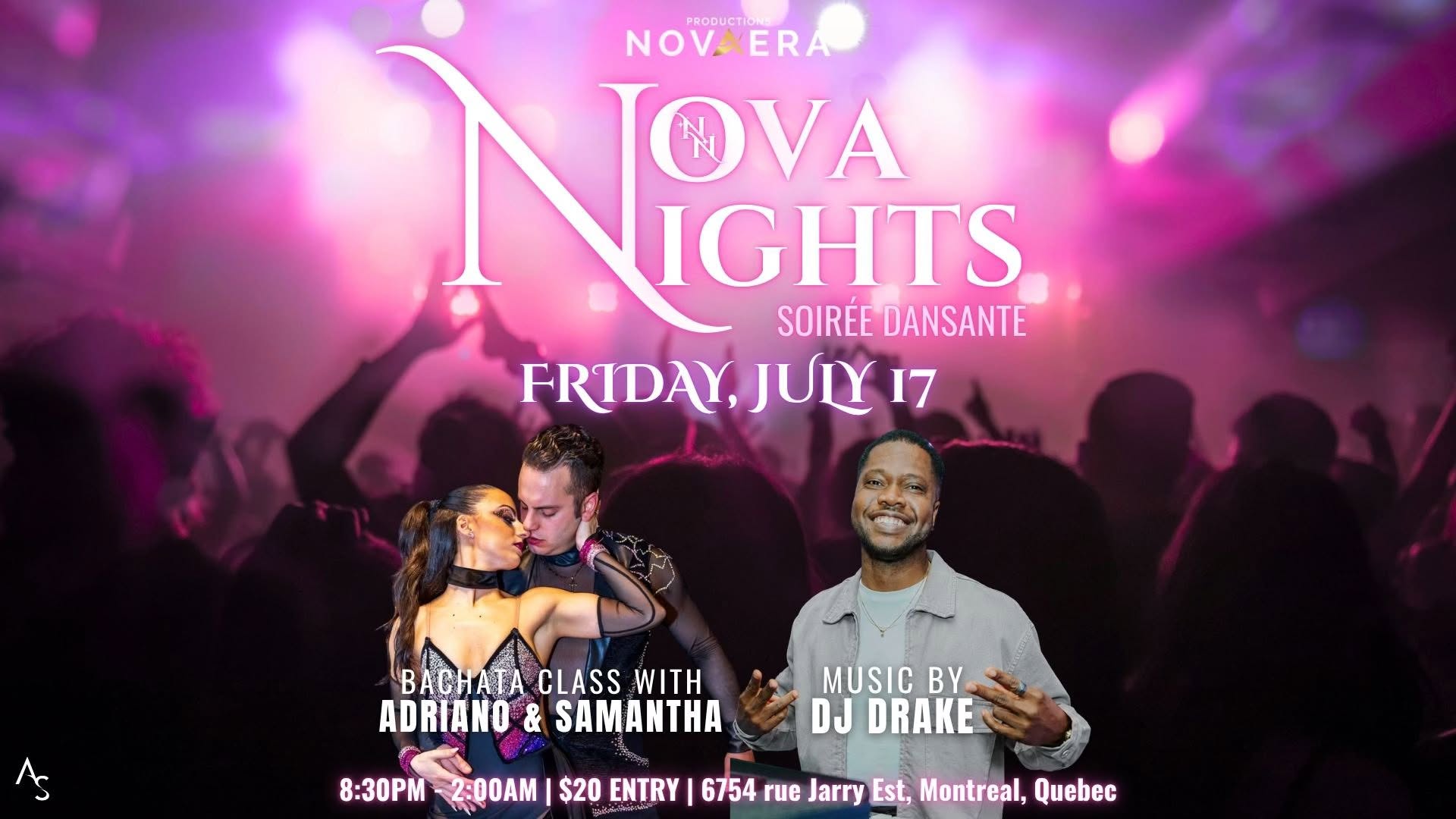 NOVA NIGHTS: JULY 17🥳