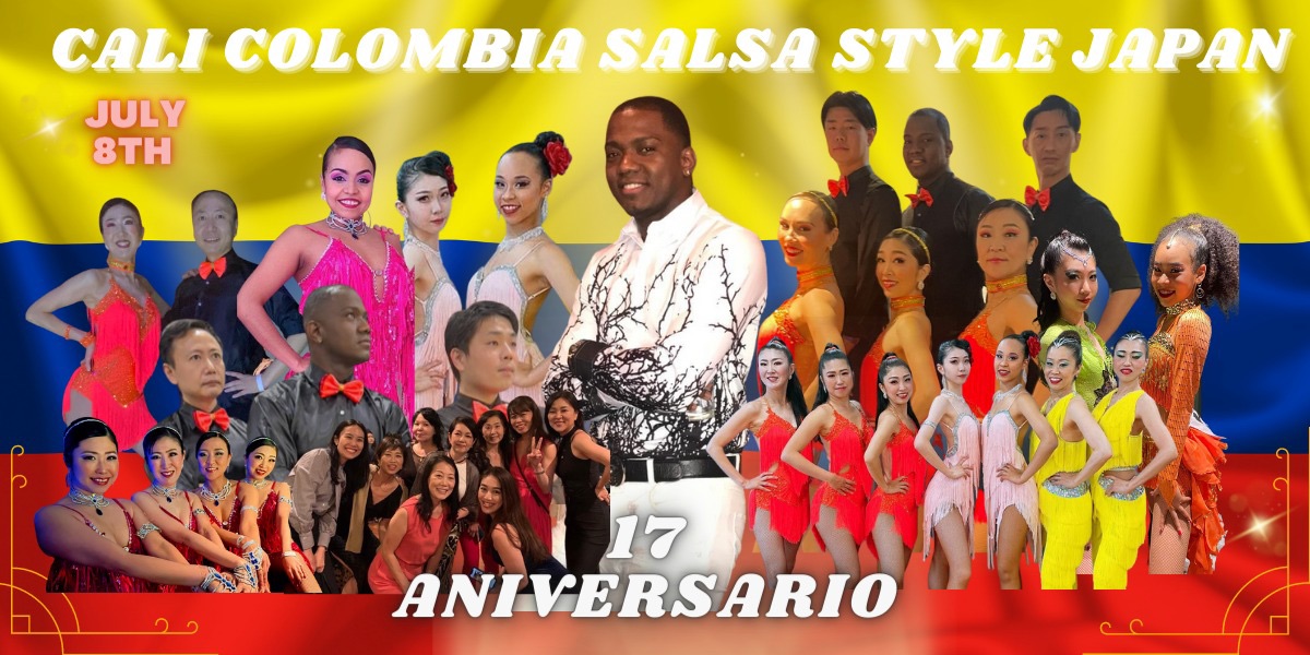 17 aniversario Cali colombia salsa style in japan
