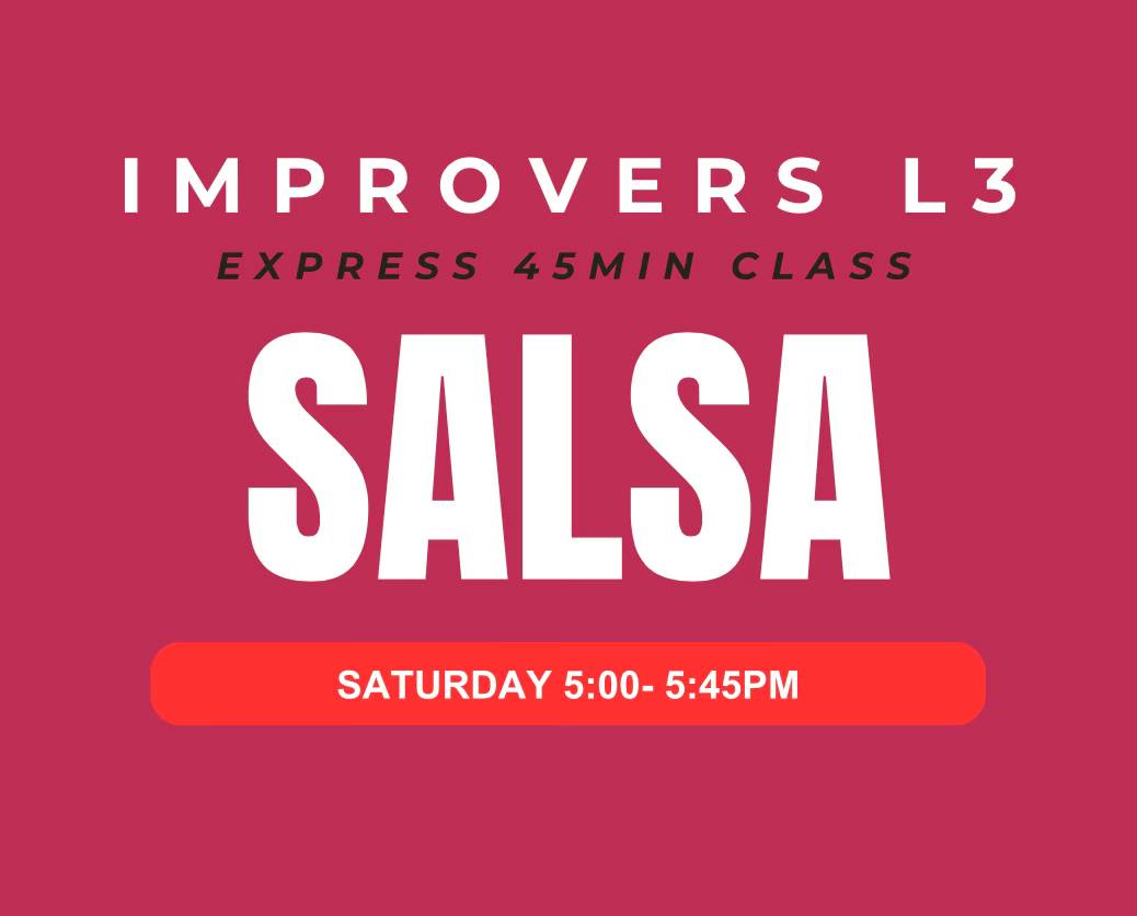2026 Improvers - Saturday Express Class 45mins - Starts April 11