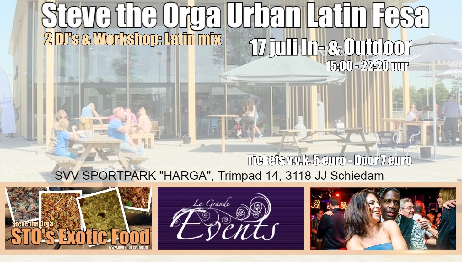 Steve The Orga Urban Latin Fesa - Indoor & Outdoor