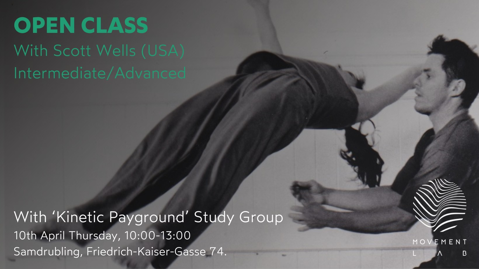 OPEN CLASS (Int Adv) with Scott Wells (USA)