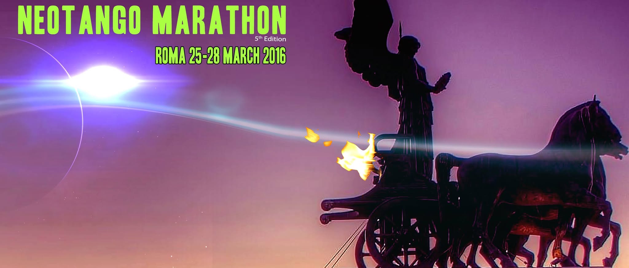 25-28 MARCH 2016: ROMA NEOTANGO MARATHON (IT EN FR DE GR RU) OFFICIAL EVENT