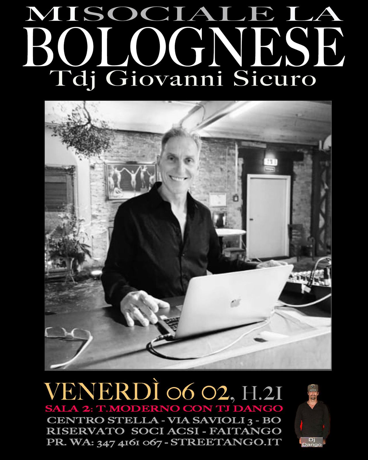 Milonga La Bolognese - Tdj Giovanni Sicuro + Dango