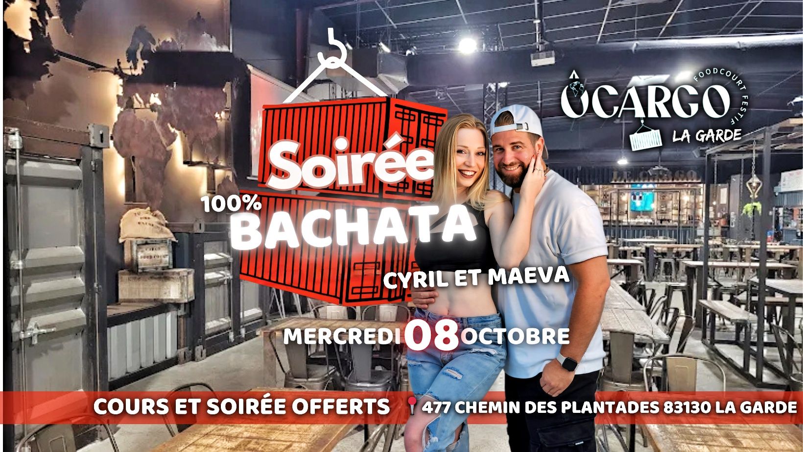 ÔCargo La Garde 100% Bachata Cyril et Maeva
