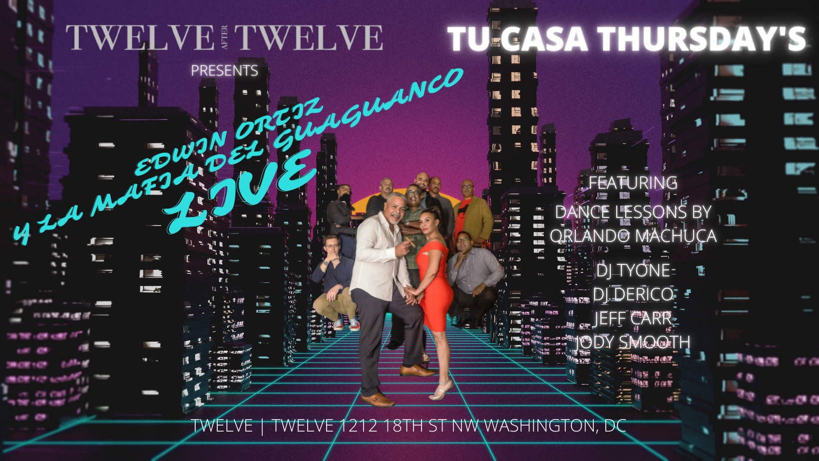 TU CASA THURSDAY'S featuring Edwin Ortiz y La Mafia Del Guaguanco