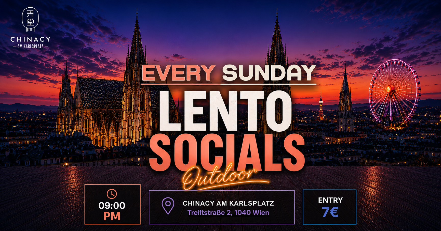 Lento Weekend Outdoor Socials - Sundays @KUNSTHALLE