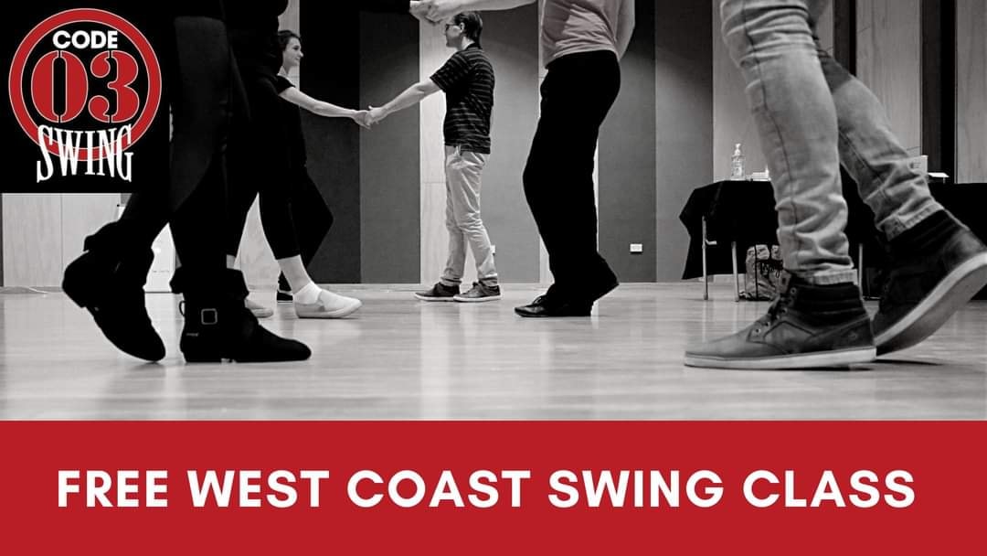 FREE West Coast Swing Beginner Class - Code 03 first class of 2026