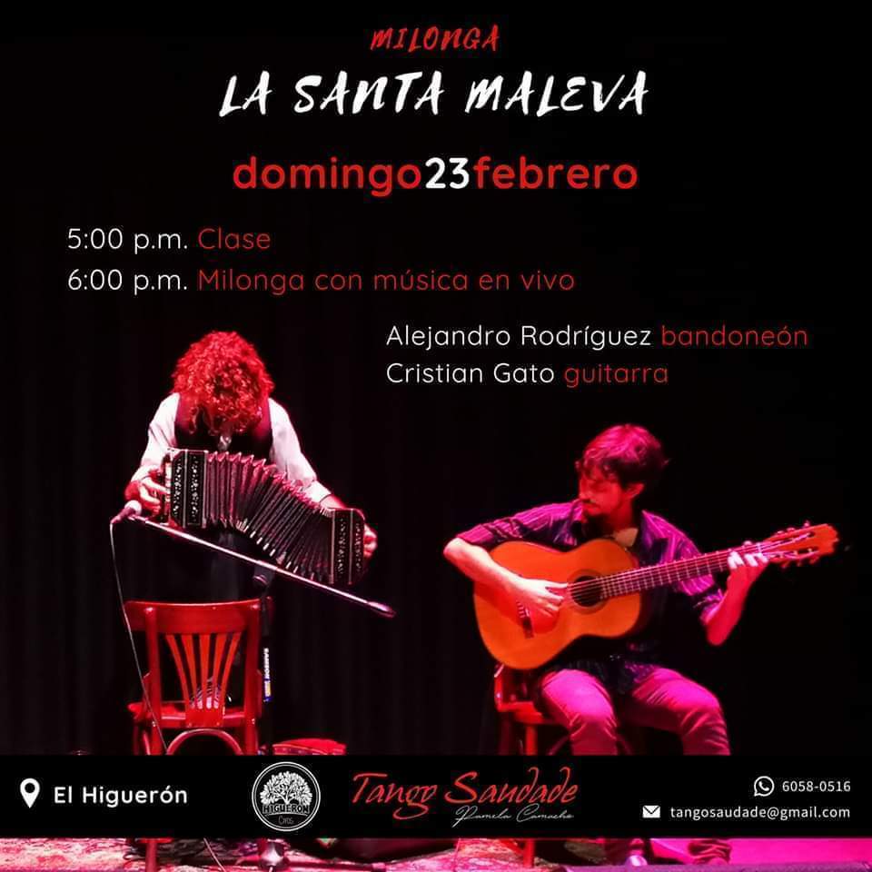Milonga La Santa Maleva