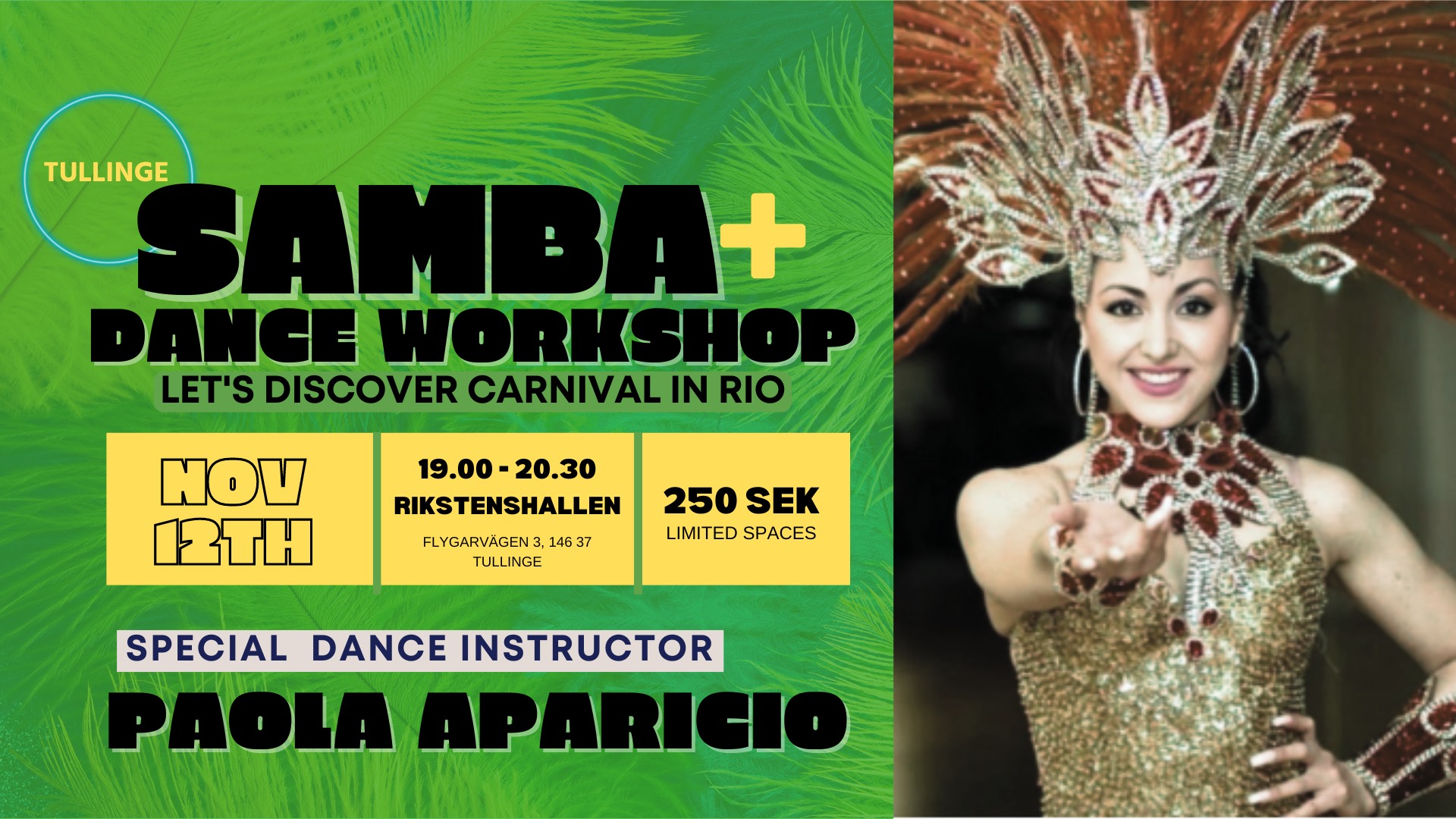Samba Dansworkshop i Tulllinge
