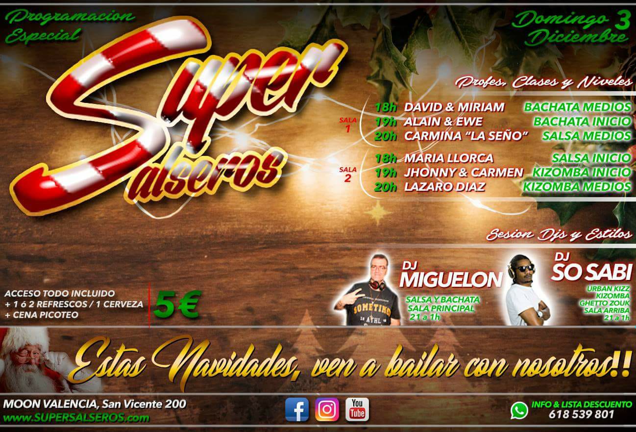 Fiesta SUPERSALSEROS en MOON