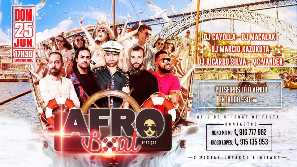 AFROBOAT PORTO 2023 1a Edição - 25 Junho
