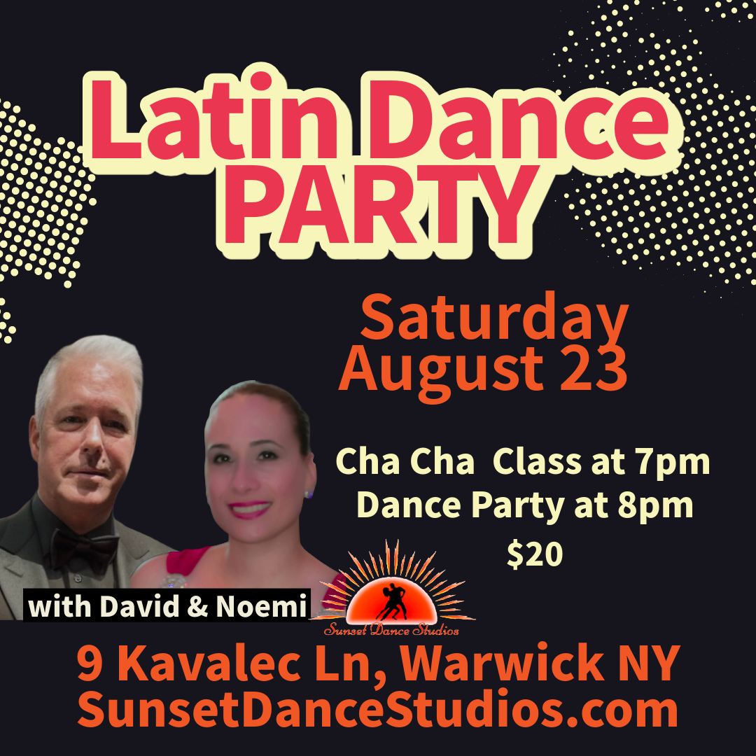 Latin Dance Party (Salsa, Bachata, Argentine Tango, Zouk & Kizomba)