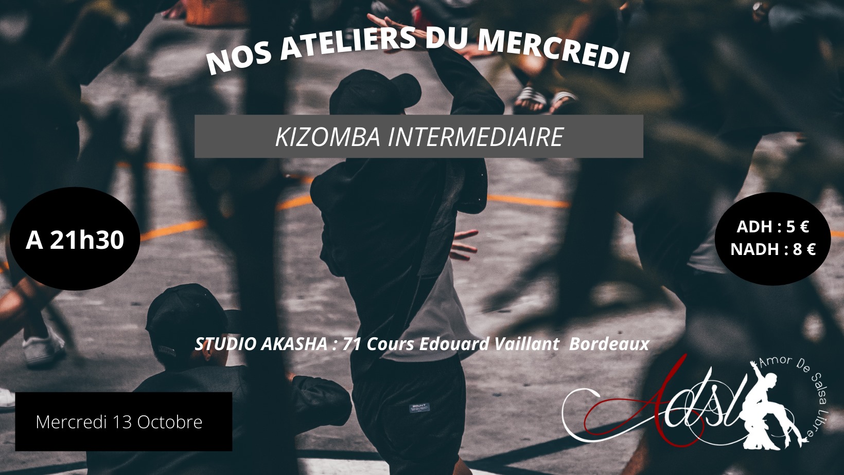 MASTER CLASS : Kizomba Intermédiaire