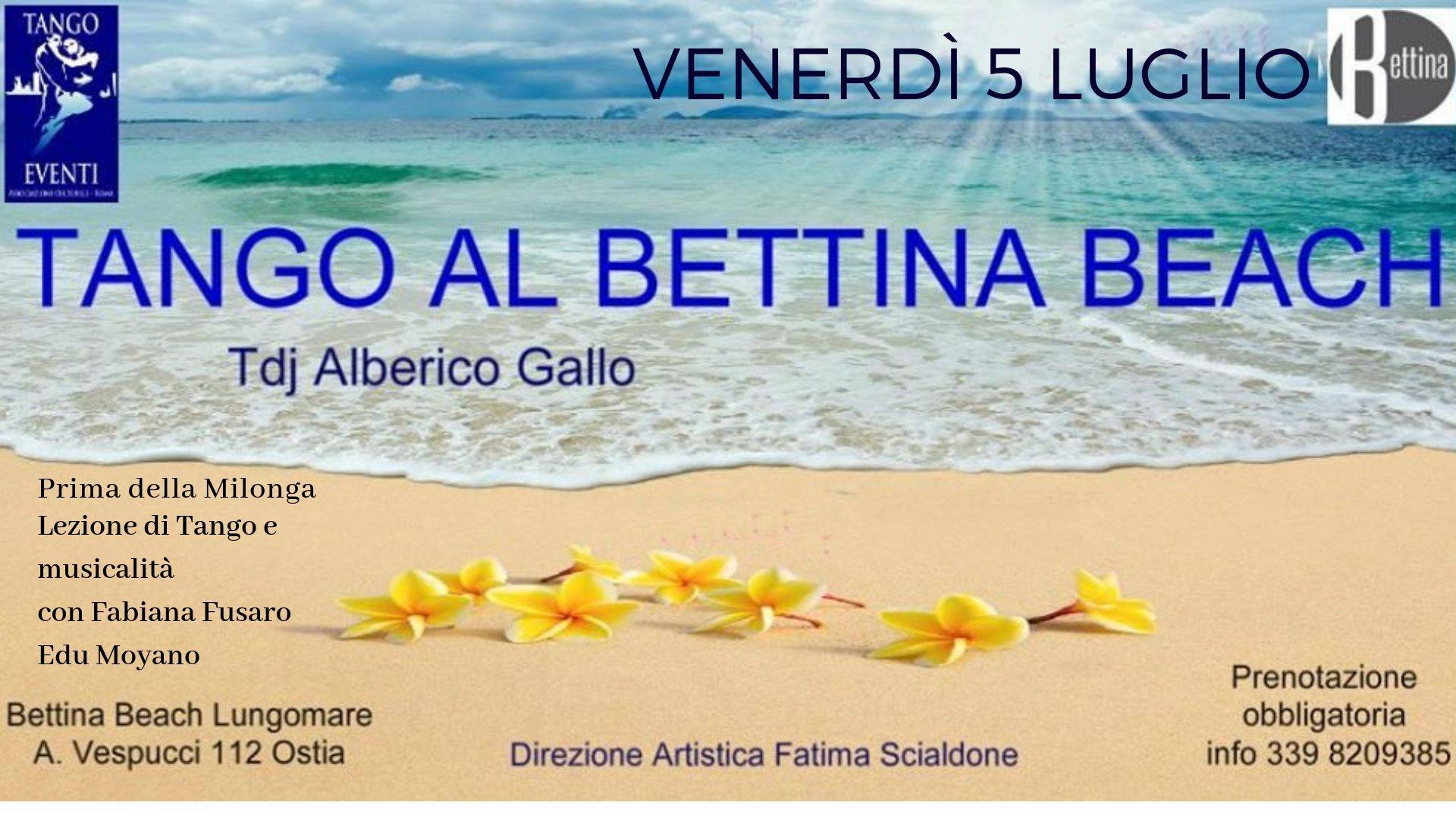Ven.5 Tango al Bettina Beach Tdj Alberico Gallo (El Pollo)