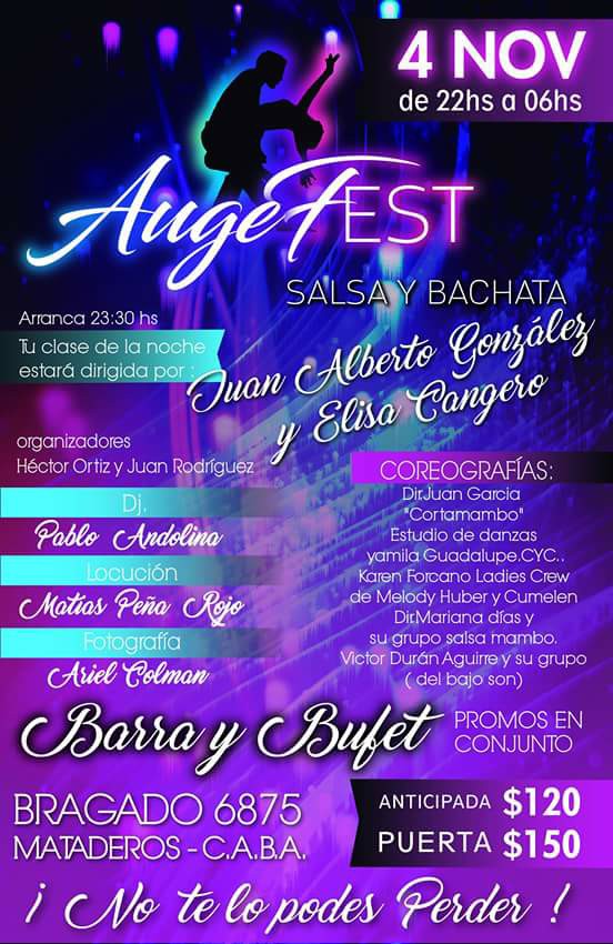 Augefest Salsa Y Bachata