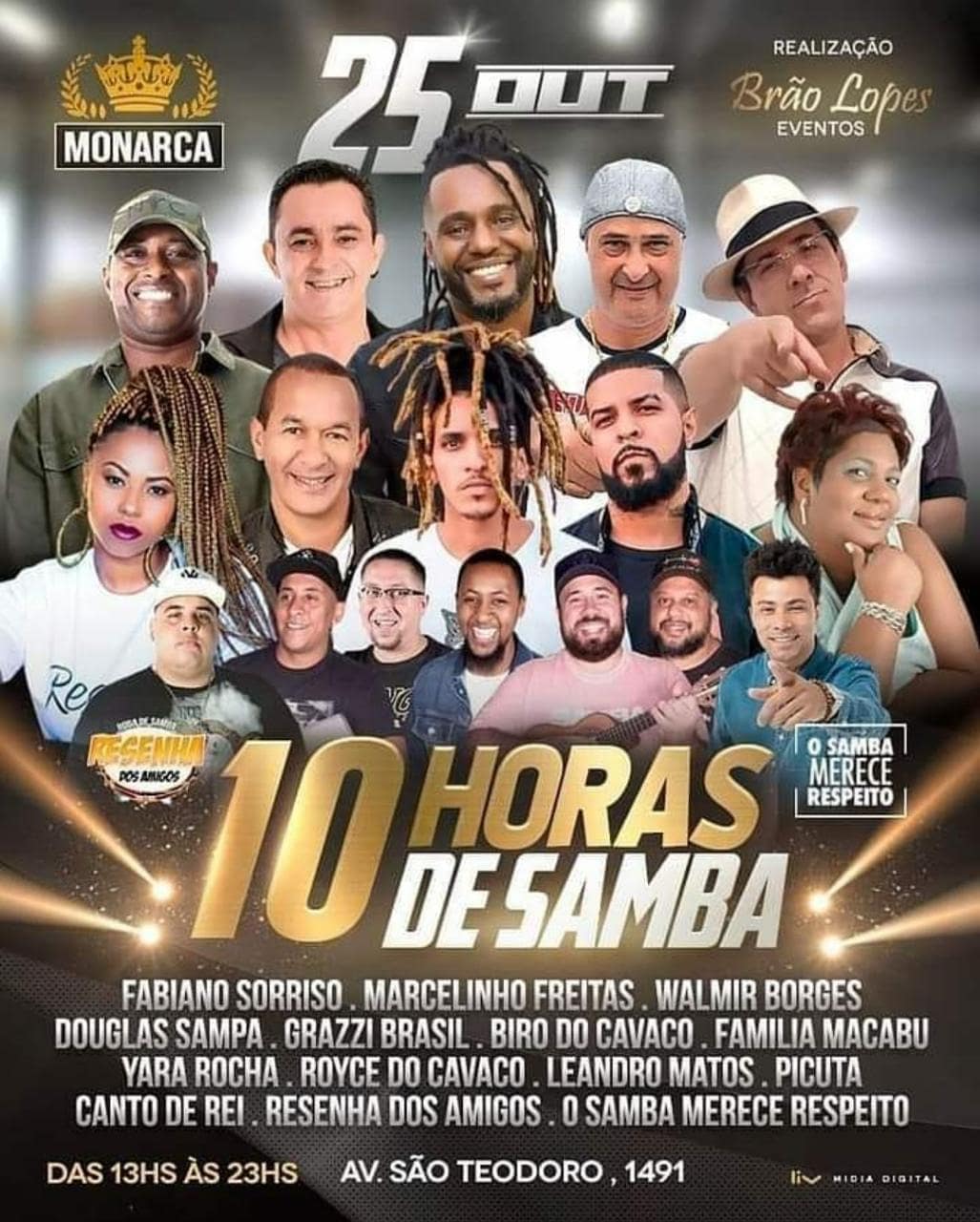" 10 HORAS DE SAMBA "