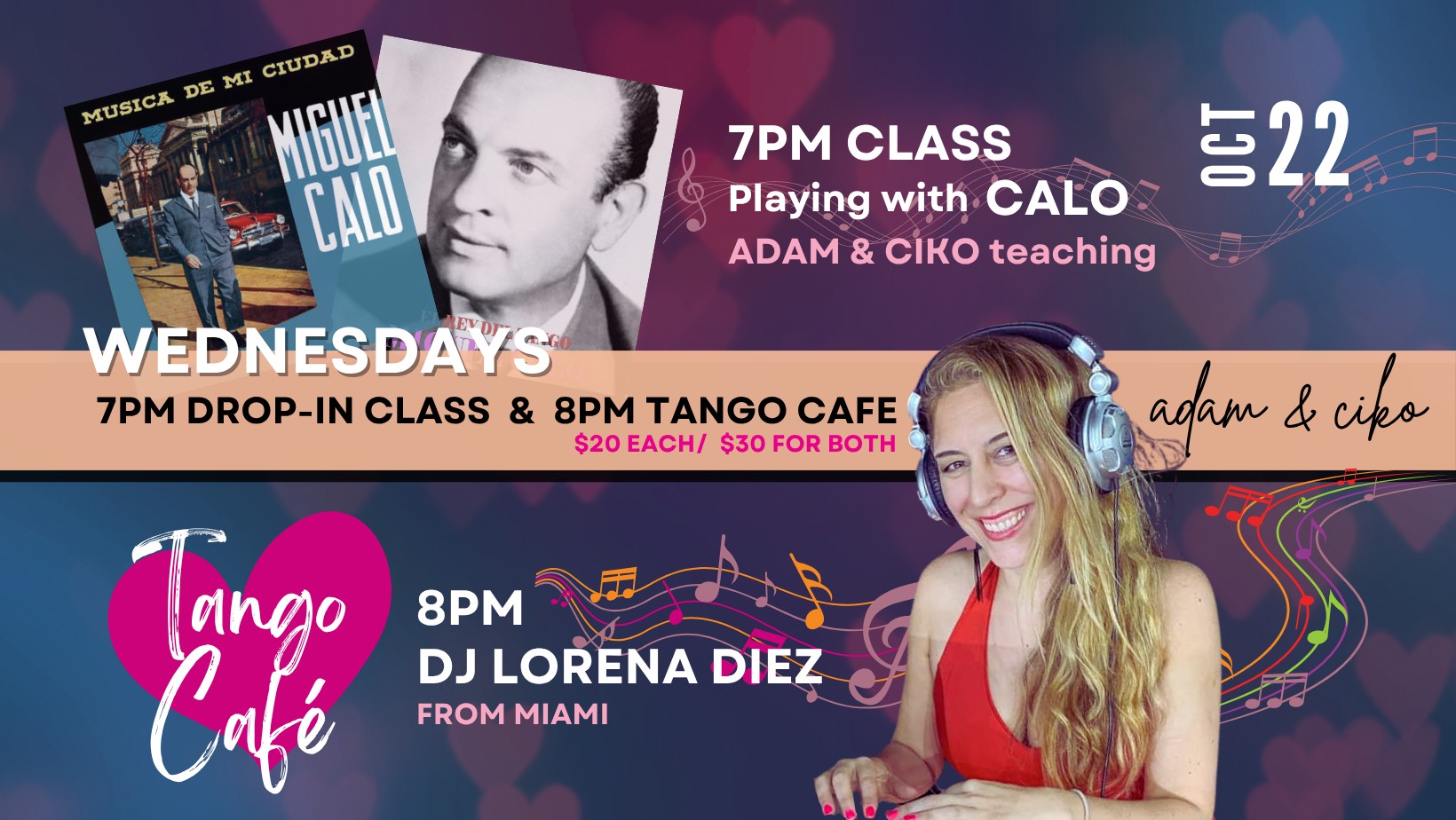 Tango Cafe - 7PM Class on CALO and DJ LORENA