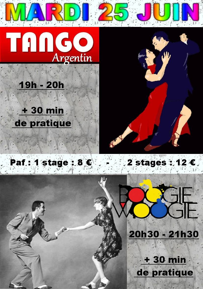 Stage d'été tango argentin et boogie