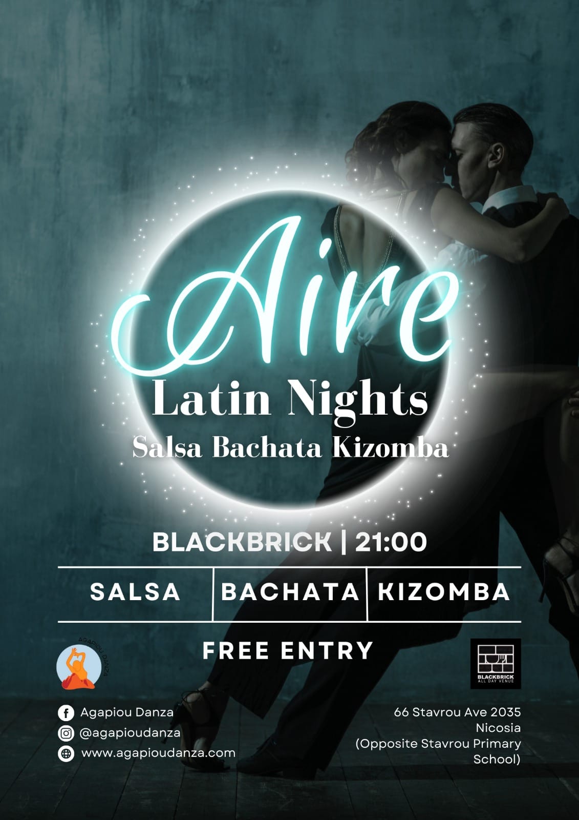 Free Entrance: Last Latin party for 1st Nicosia Music and Dance festival