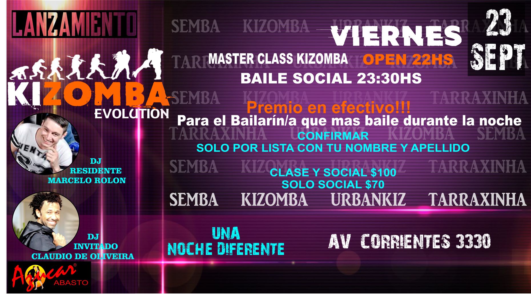 Kizomba Evolution "Fiesta Lanzamiento"