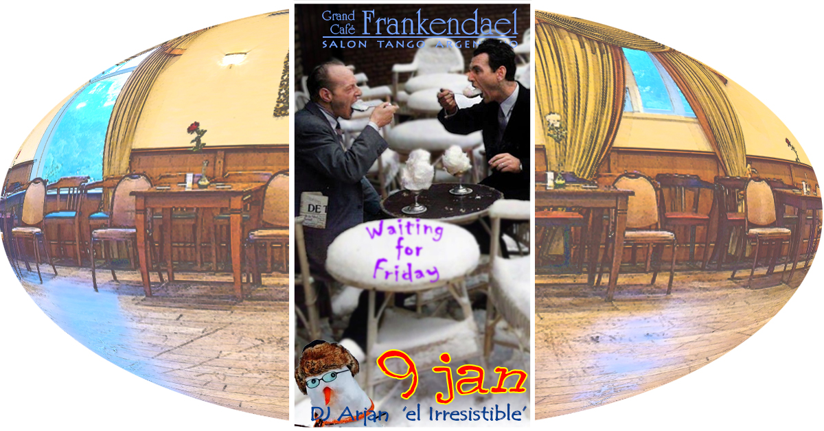 Salon Frankendael - gratis introductieles - DJ Arjan 'el Irresistible'