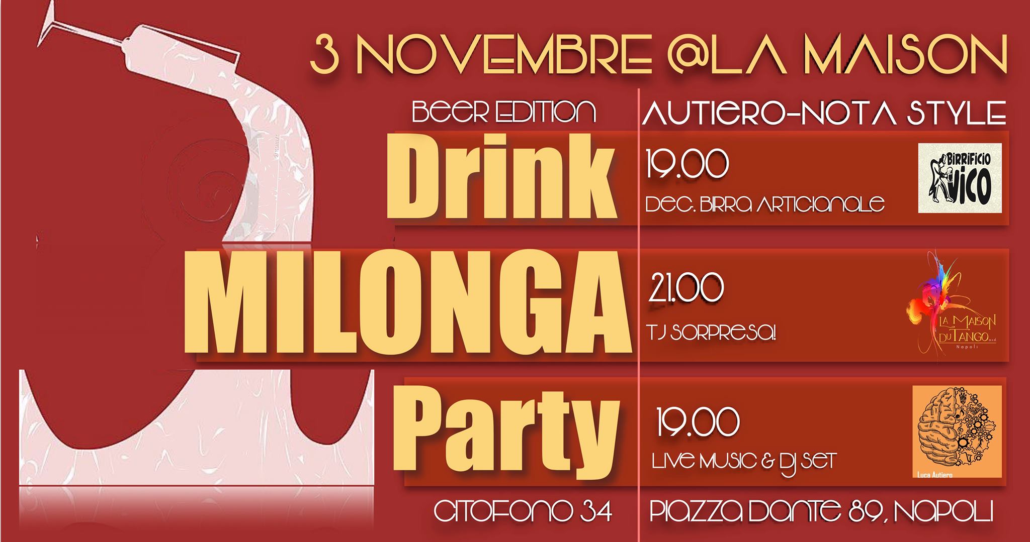 Drink Milonga Party Beer Edition