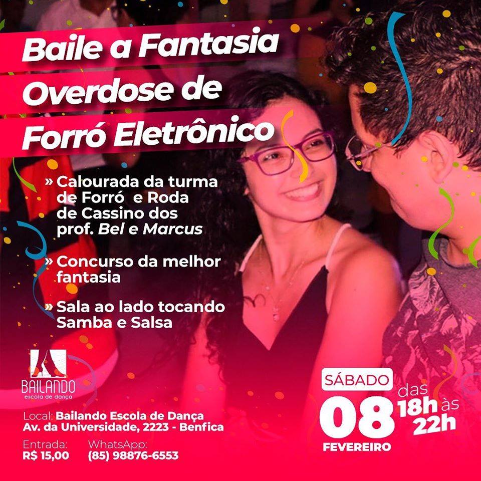 Baile Overdose de Forró Eletrônico - especial a Fantasia
