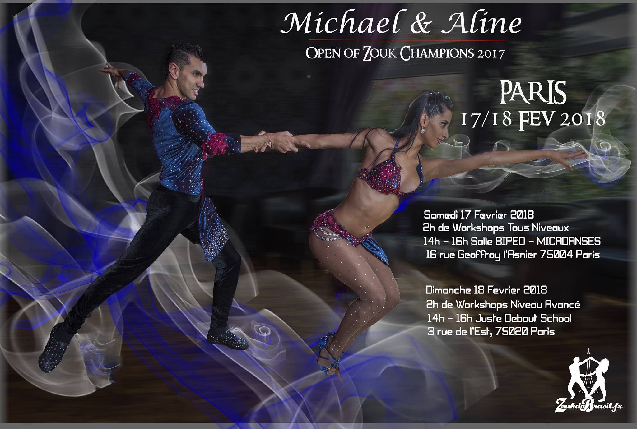 Brazilian Zouk Workshop avec Michael & Aline + Soirée