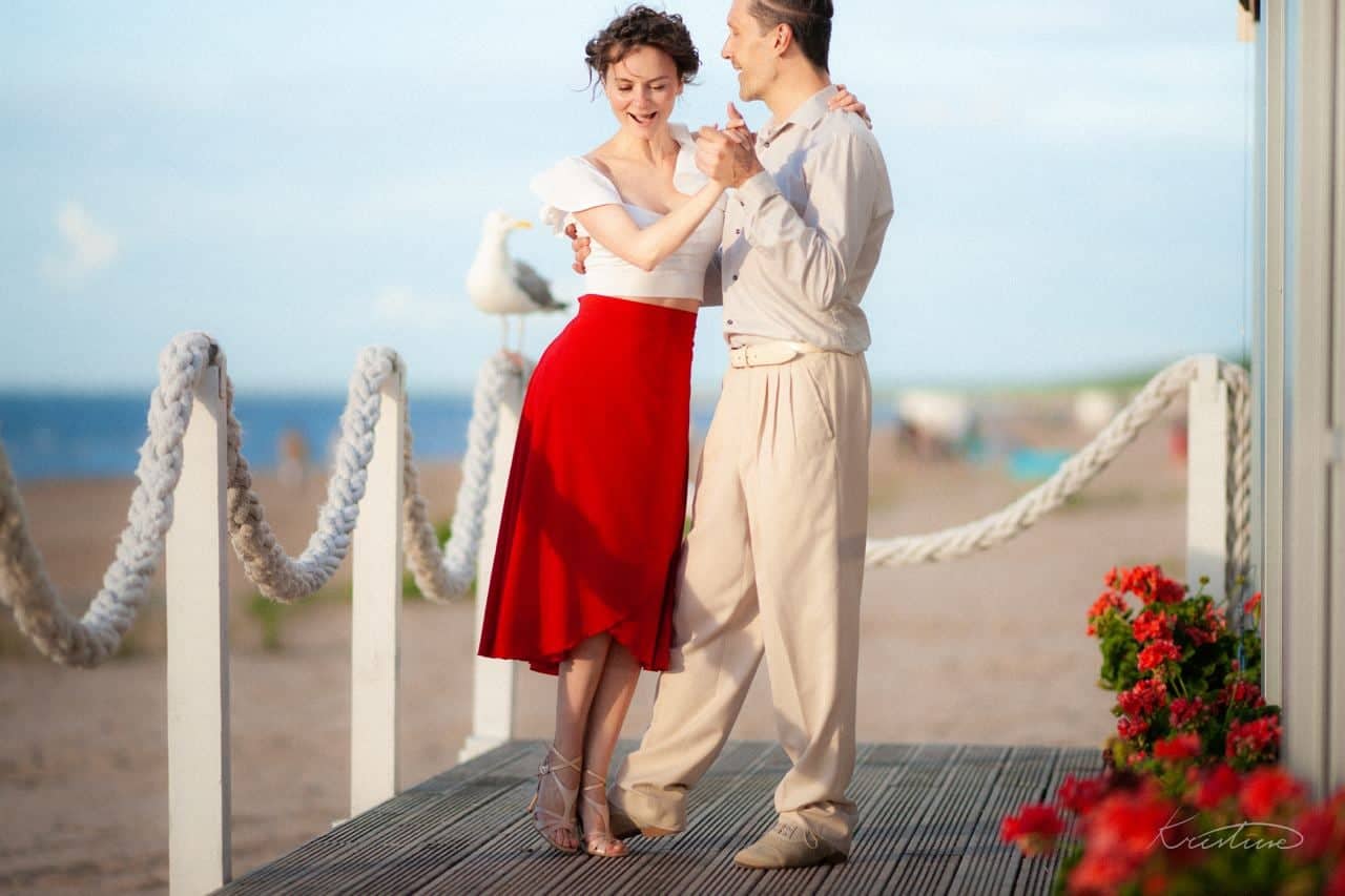 Argentīnas TANGO * IEPAZĪŠANĀS nodarbība pāros
