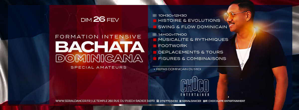 Formation Intensive Amateur Bachata Dom