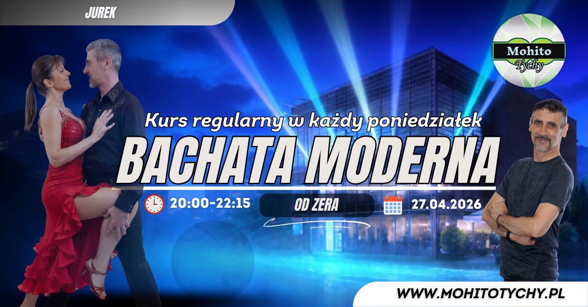 Zajęcia regularne Bachata Moderna z Jurkiem
