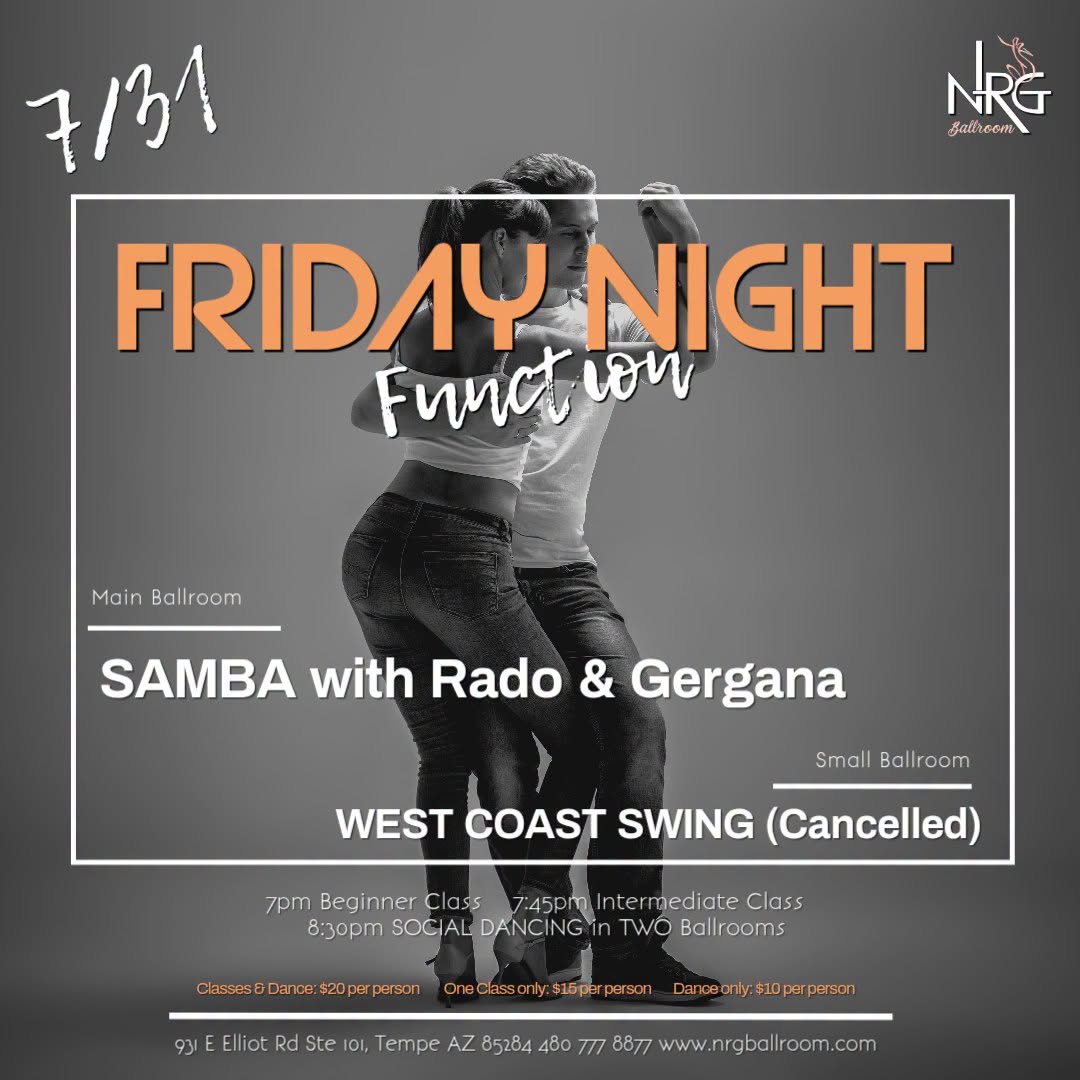 Friday Night Function: SAMBA