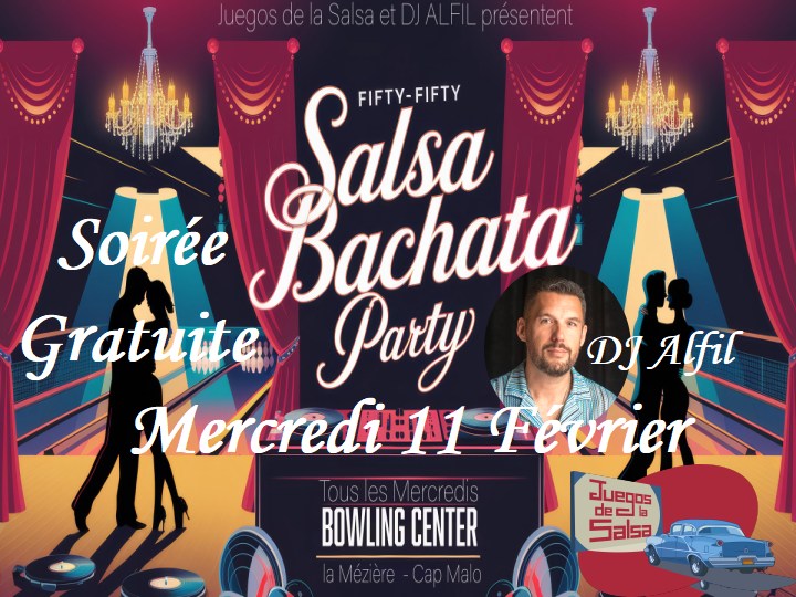 Juegos : Soirée Fifty-Fifty Salsa & Bachata au Bowling Center Cap Malo