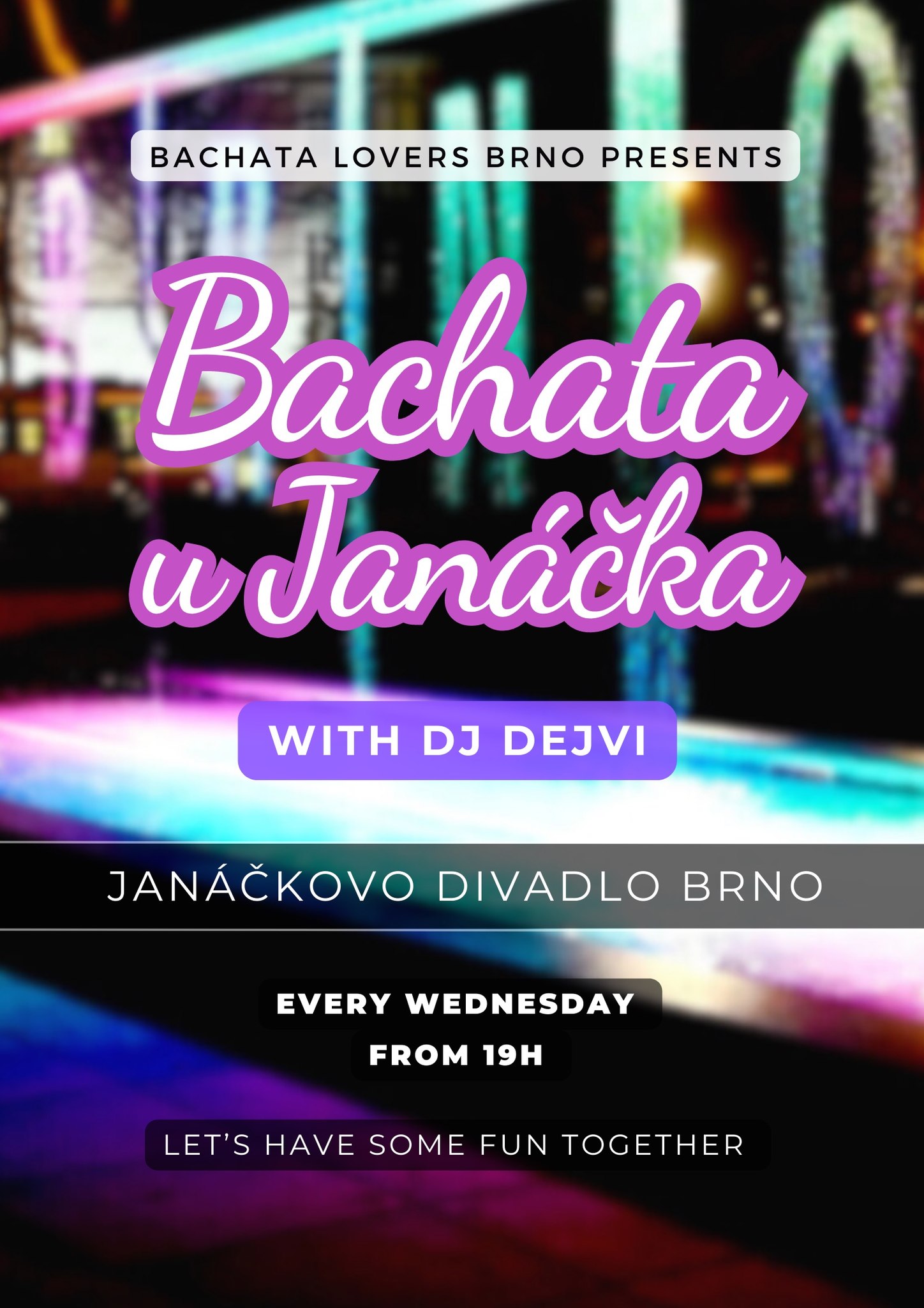 Bachata u Janáčka ✨SEPTEMBER EDITION✨