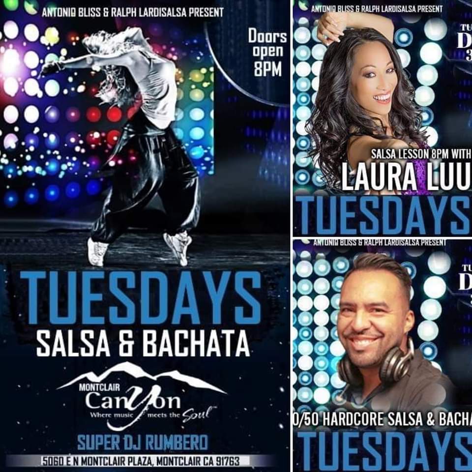 Tuesdays Salsa & Bachata @ The Canyon