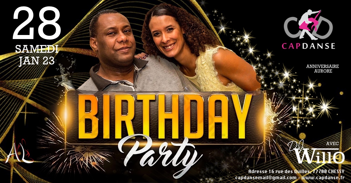 Soirée BIRTHDAY PARTY