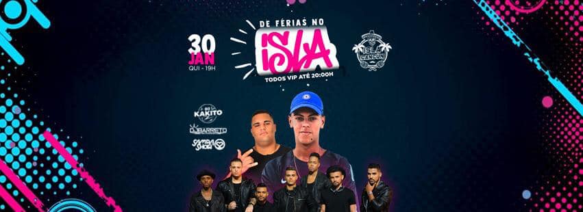 De férias no Isla DJ Kakito, DJ Barreto & SambaShow @IslaCancun