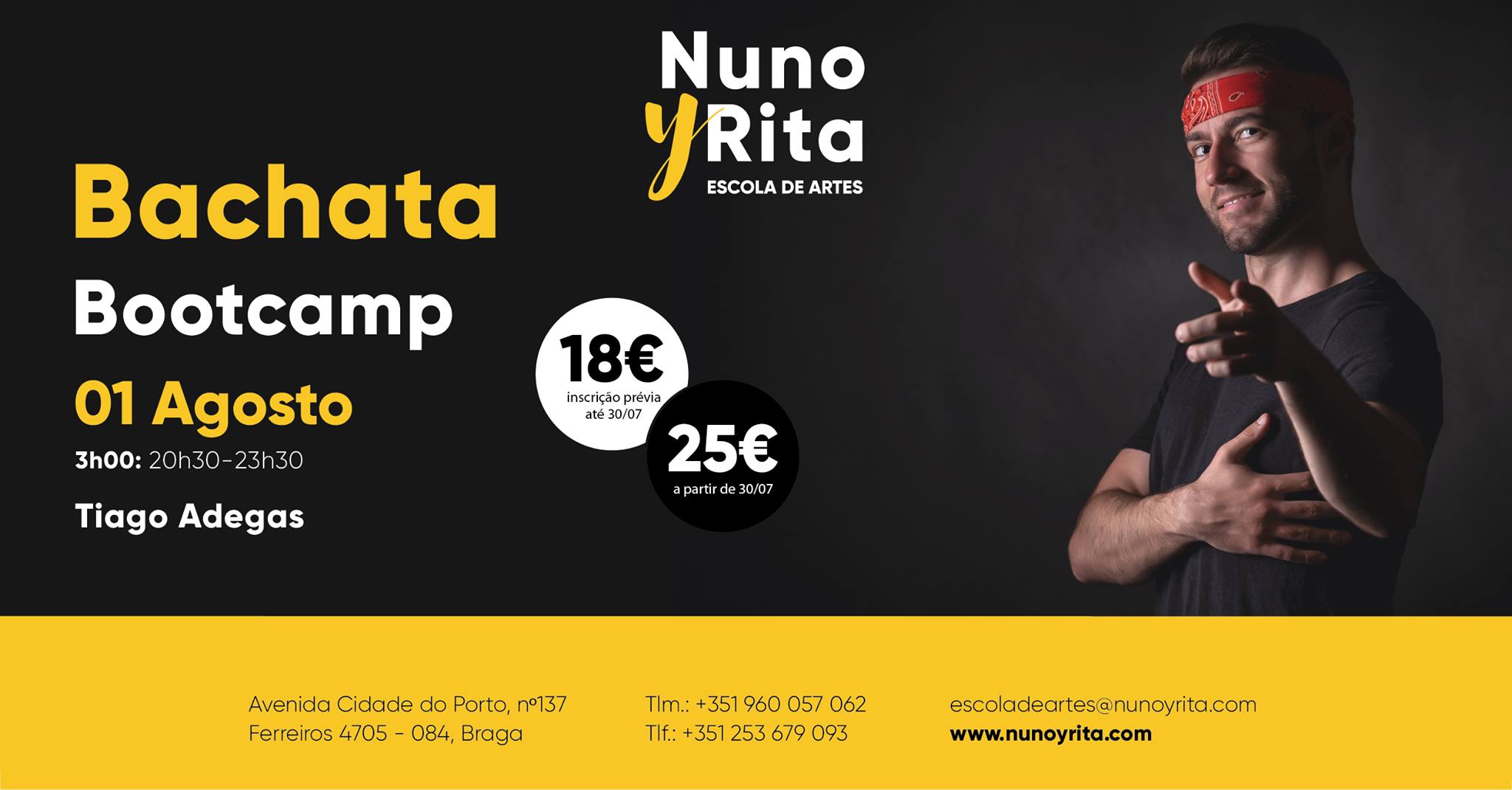 Bachata Bootcamp by Tiago Adegas