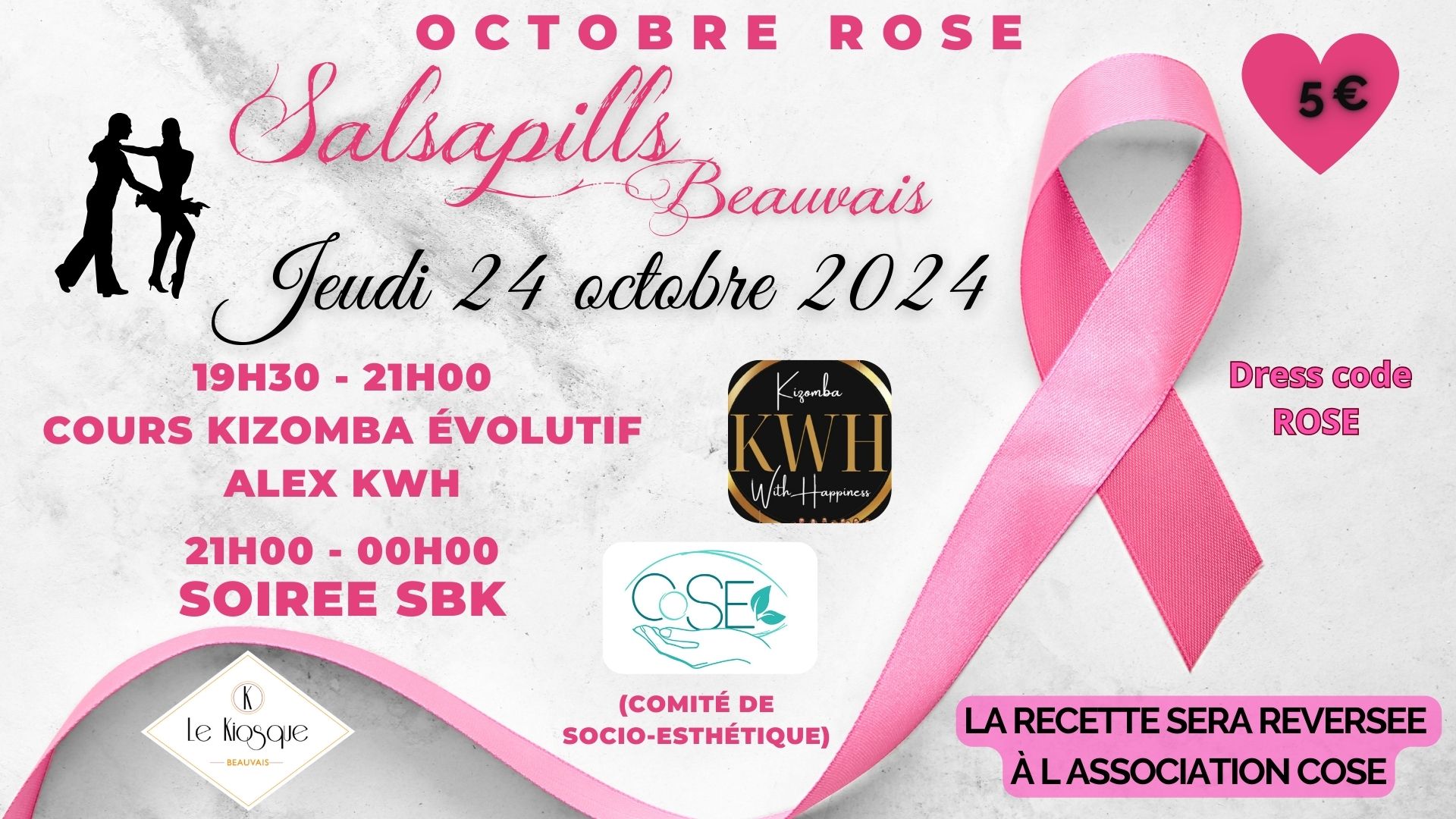 Octobre Rose - Soirée SBK avec Alex KWH et CoSE