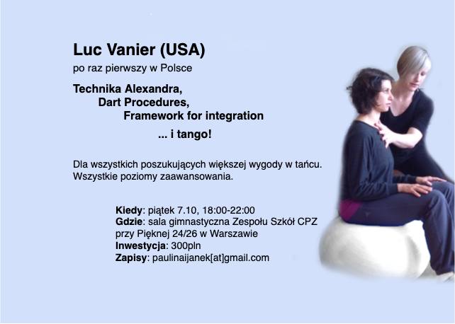 Technika Alexandra dla tancerzy :: LUC VANIER