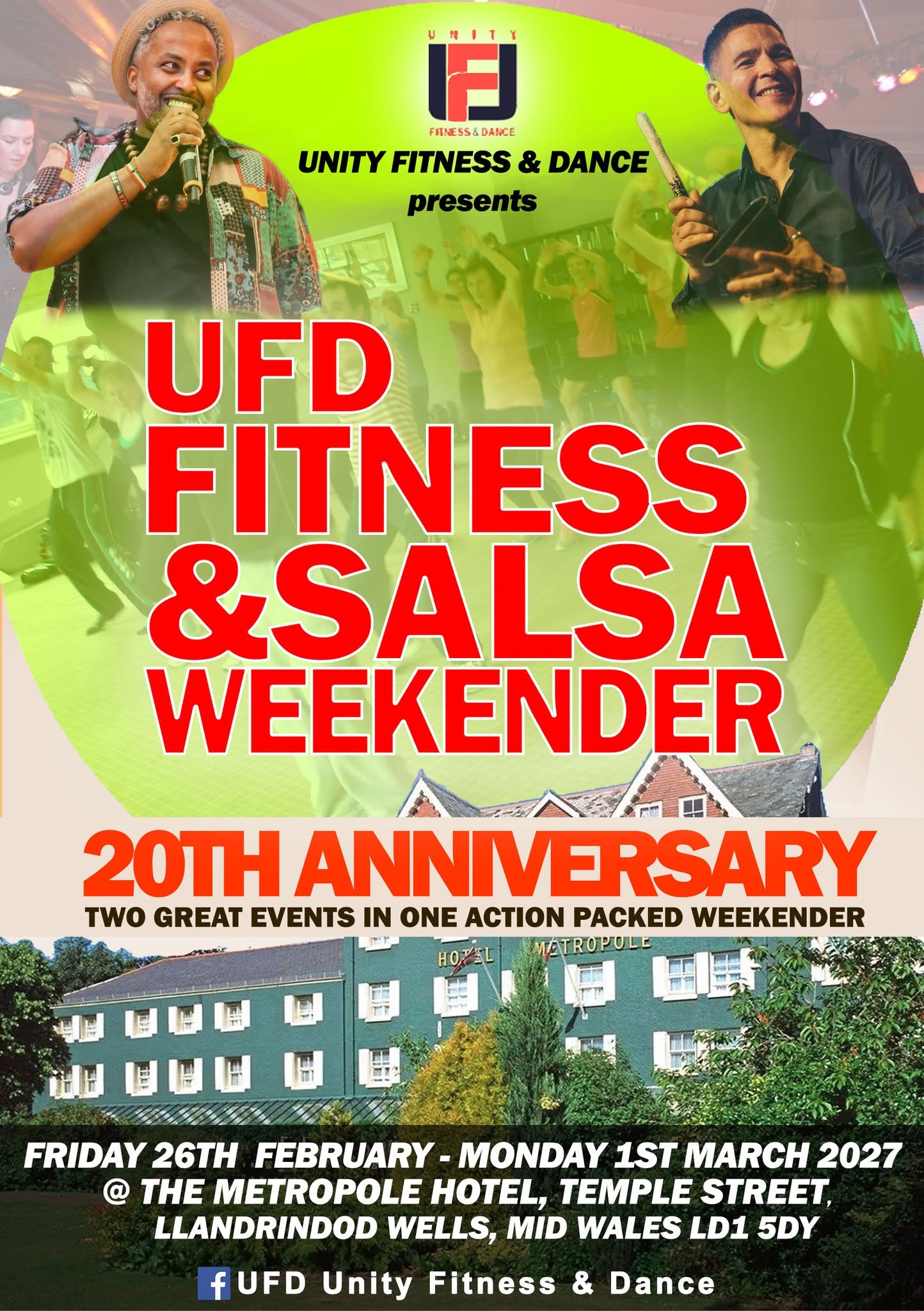 UFD Fitness & Salsa Weekender 2027