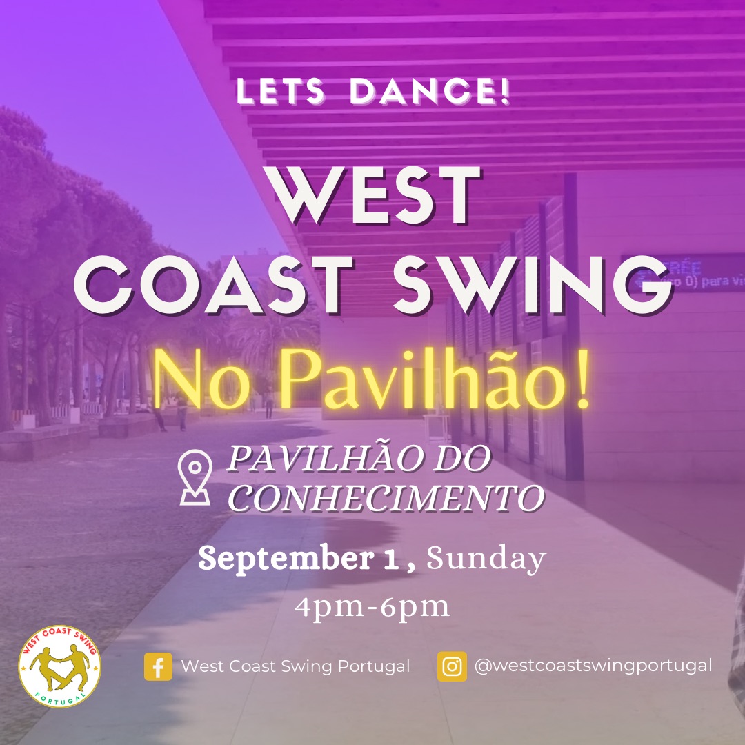 West Coast Swing Practice no Pavilhão!
