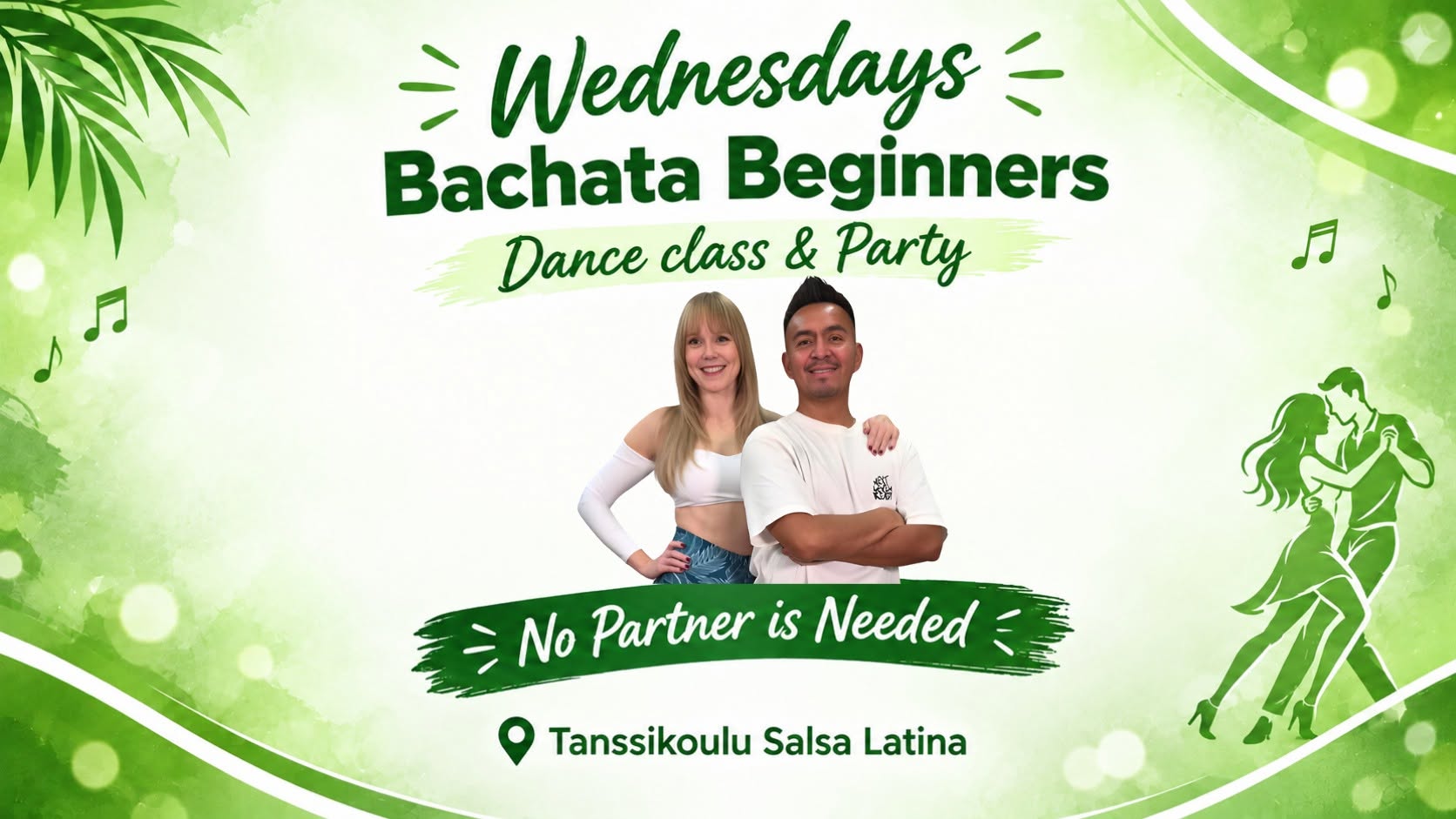 Wednesday Bachata Beginners Class & Party