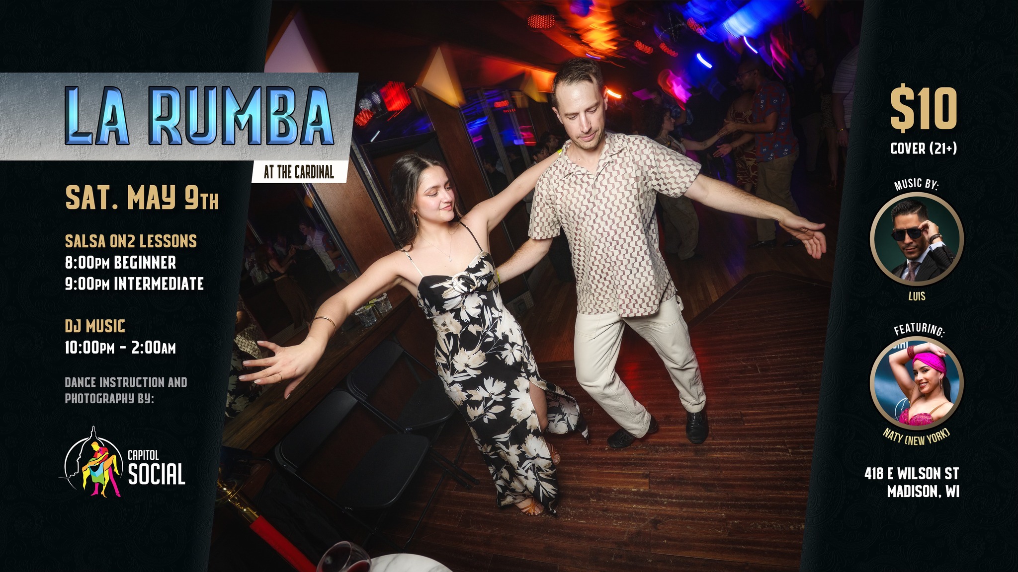 LA RUMBA featuring NATY RAIGOSA (NYC) - 05 09 26