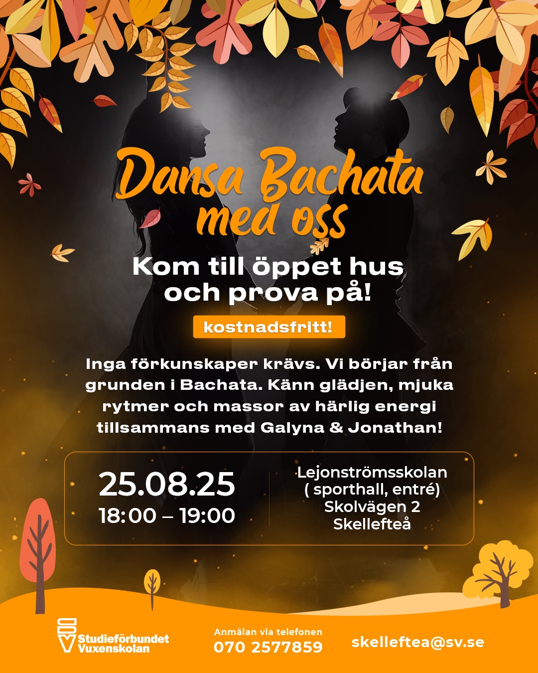 BACHATA GRATIS PROVA PÅ I SKELLEFTEÅ