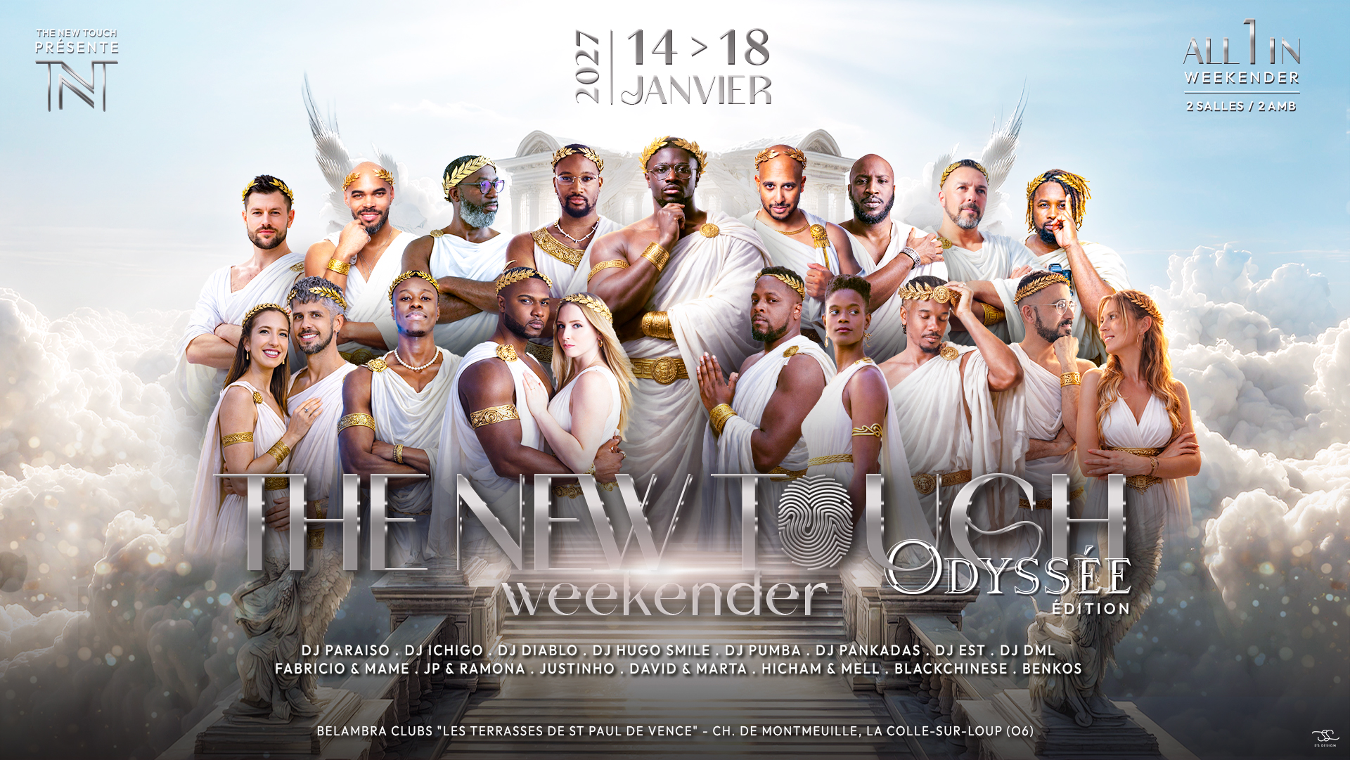 TNT - THE NEW TOUCH WEEKENDER - ALL IN ONE